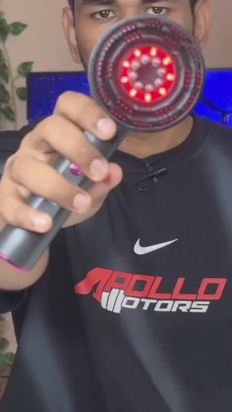 Electric Scalp Massager with Fluid Absorption System