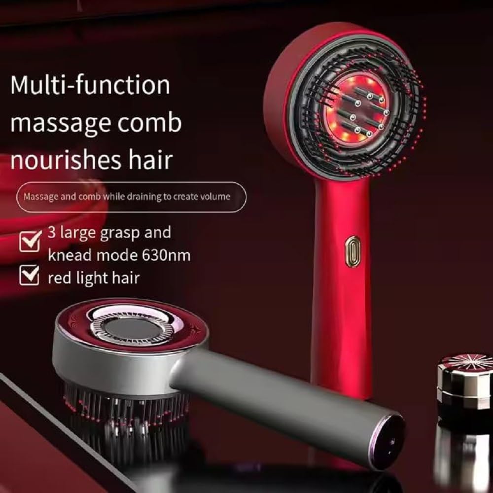 Electric Scalp Massager with Fluid Absorption System