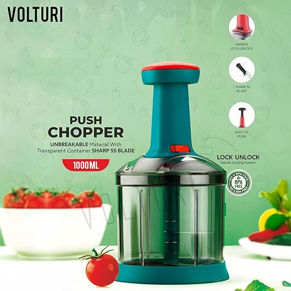 HAND PRESS VEGETABLE CHOPER